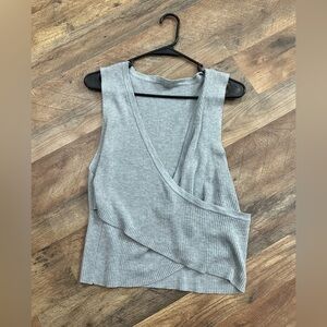 Ribbed wrap tank🤍 loved and worn